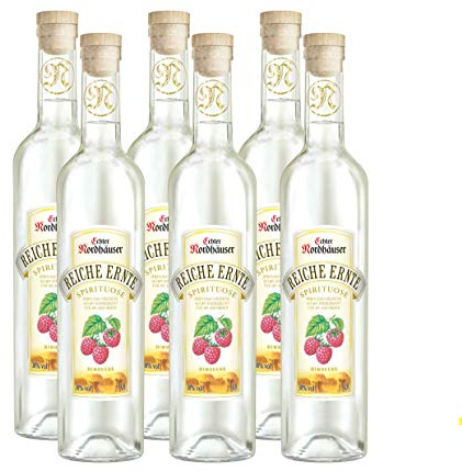 Echter Nordhäuser Reiche Ernte Himbeere Himbeergeist (6 x 0.5 l)