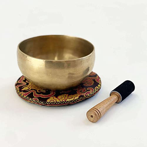 Bol chantant tibétain « Singing Bowl » de bodhi, env. 470 g, Ø 13