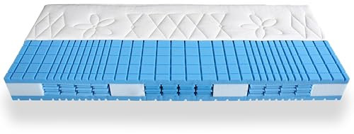 Betten-ABC Schwarzwaldmarie Komfort, Kaltschaummatratze, 7-Zonen, Hylex®-Schaum, Made in Germany Größe 90 x 200 cm, Farbe H3