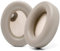WC Wicked Cushions Extra Dicke Ohrpolster für Sony WH1000XM4 Kopfhörer – weiches PU-Leder, luxuriöser geräuschisolierender Memory-Schaum, funktioniert mit Ohrsensor | Beige