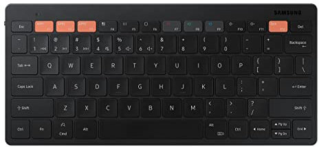 SAMSUNG Tastiera EJ-B3400BBEGIT Keyboard Bluetooth Universal Black Nero