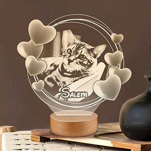Lampephoto.fr Personalisierte lampe mit foto Fotogeschenke. Personalisierte lampe led herz zum Valentinstag, Partner geschenke, Hochzeitstag, Valentinsgeschenk, Couple Geschenk, Geschenk für sie