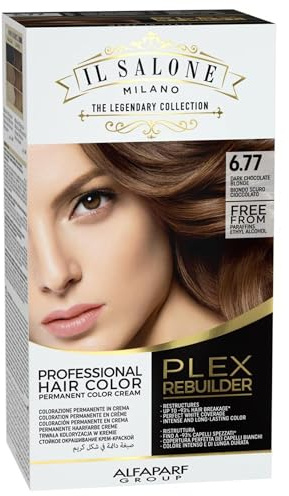 Alfaparf Milano Il Salone Plex Rebuilder Color Kit 6.77 Dunkles Schokoladenblond