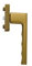 Hoppe System Maniglia per Finestra Alluminio Bronzato