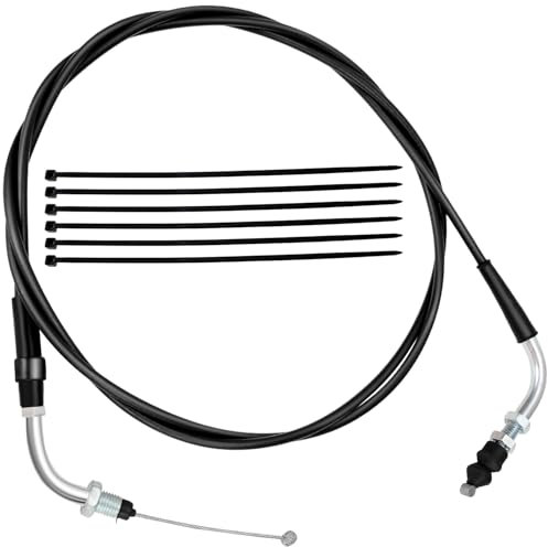 YOXUFA 78 inch Throttle Cable for GY6 50cc 80cc 90cc 110cc 125cc 150cc 139QMB 157QMJ Scooter Tao Tao VIP Future Champion Ice Bear Jonway Roketa Wildfire Vespa Buggy Moped ATV Go Kart Motorcycle Parts