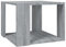 vidaXL Couchtisch Beistelltisch Wohnzimmertisch Kaffeetisch Sofatisch Teetisch Tisch Wohnzimmer Grau Sonoma 40x40x30cm Holzwerkstoff
