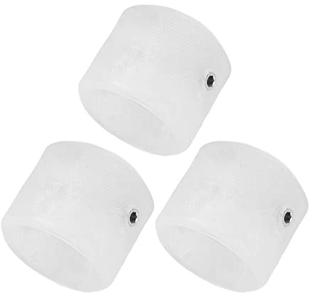 Rotary Electronic Control Potentiometer Knob Volume Control Knob 3Pcs Audio Knob Guitar Knob Switch Knob with Wrench(WEISS)