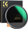 K&F Concept Nano-X Filtro ND Variabile ND2-32 True Color (1-5 Stops) in Vetro Ottico HD Slim con 28 Strati Rivestimento Nano per obiettivi 77mm