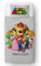 Nintendo Super Mario Offizielles Bettbezug-Set für Einzelbett, Here We Go Design, wendbar, zweiseitig, offizieller Merchandise-Artikel inklusive passendem Kissenbezug, Einzelbett-Set | Polycotton