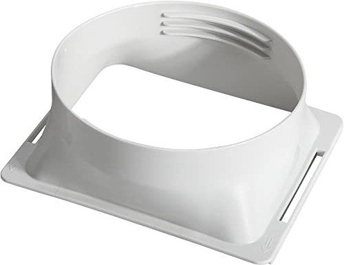 5.9 Inch Portable Air Conditioner Exhaust Hose Coupler, Mobile AC Unit Tube Connector, AC Hose Extension Connector Air Conditioning Accessories for AC Exhaust Hose Coupler Extension (Square)