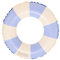 Anillo de natación Inflable, Vintage a Rayas Flotador Inflable, Flotadores de Piscina Flotante Anillo de Goma Flotante, para Piscinas de Verano y Playa para Adultos y Niños (Azul)