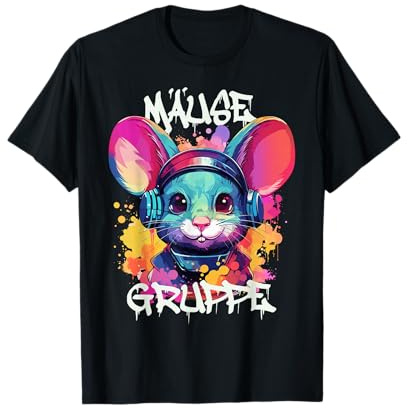Coole Maus für Mäusegruppe Kita, Kindergarten T-Shirt