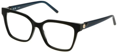 Escada Damen Eyeglass Frame Vese02 55/16/140 Sonnenbrille, schwarz (Shiny Black)