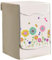Washing Machine Cover 24x33x20 Inch Washer and Dryer Covers with Fastening Tape ＆ Zipper Flower Printed Waterproof and Dustproof Sunscreen for Front Load Washer M Washer and Dryer Covers Tumble Dryer
