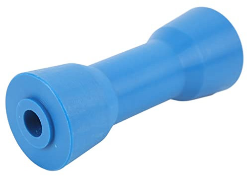Rouleau remorque bateau, Rouleau de quille pour remorque, Rouleau de quille bleu, Accessoires de quille, Rouleau de quille bleu en PVC durable, 160 mm, Auto-centrage pour remorques, bateaux