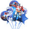 10 pcs Transform Ballon FAMILIO-Transform Kindergeburtstag Geburtstag Folienballon Ballon Helium Luftballons Dekoration Set Thema Party Dekorationen Heliumballon für Mädchen Junge