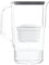 Wessper Caraffa Filtrante per Acqua con contatore LED 2,8L | Ricambio per Dafi Unimax Aquaphor A5 BRITA Maxtra+ PHILIPS AWP212/10 | Contiene Caraffa Filtrante per l'acqua + Cartuccia Filtrante, Nero