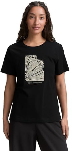 Tom Tailor Basic T-Shirt aus Bio-Baumwolle, Whisper White, XXL