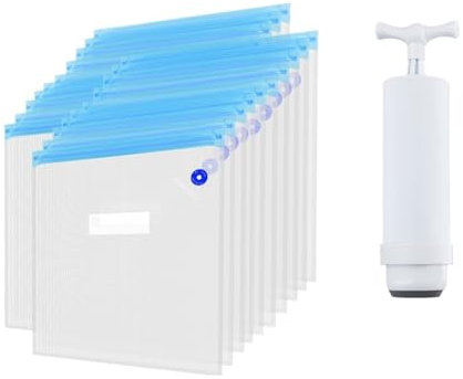 3D-Drucker Filament Aufbewahrungstasche PLA Filament Vakuumbeutel Trockner Safekeep Feuchtigkeitsbeständige Versiegelungsbeutel(20 bag -1 pump)