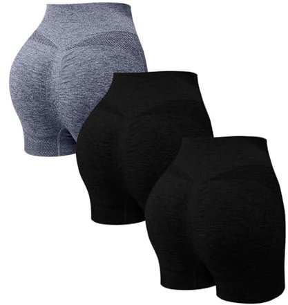 Yoga-Shorts mit hoher Taille, Fitness-Leggings für Damen, zum Anheben des Pos, Stretch, kurze Jeggings, Radfahren, Sommer, Laufen, Mini-Shorts, schmale Passform, bauchfreie Hose, Activewear-Leggings