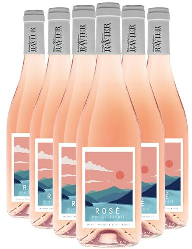 Vin de Savoie - Rosé 2024 - Philippe et Sylvain Ravier - Vin Rosé de Savoie - Bugey (6x75cl)