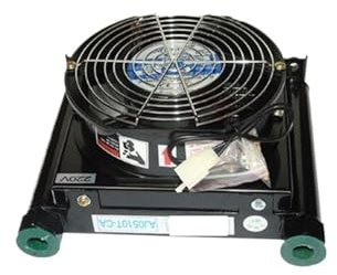 1 refroidisseur d'air hydraulique, radiateur d'huile refroidi par air, échangeur de chaleur hydraulique AF0510(AC220V)