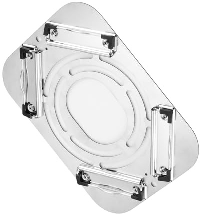 BOYANDM Edelstahl-Zelt, Kamin, Hitzeschild, sicher, Outdoor-Camping, Netz, Protektoren für Outdoor, Camping, Brennholz, Ofen, Rohrnetz