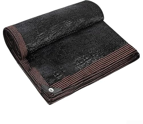 Yuanpgky Piscina rettangolare da 16,5 × 16,1,5 m per copertura a rete fogliare con rete fine ad alta densità, per piscine interrate e fuori terra, nero