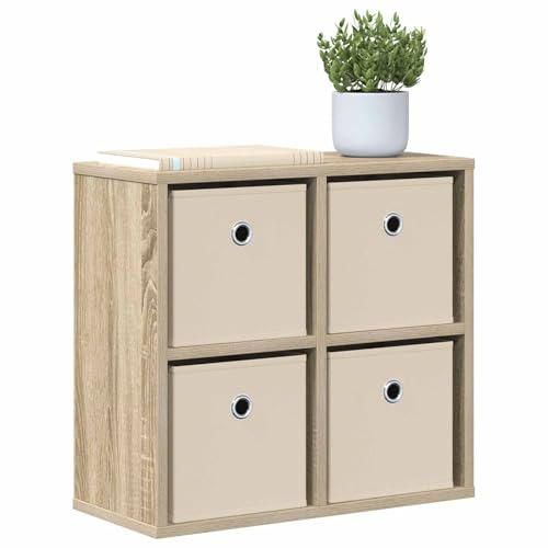 vidaXL Sideboard Sonoma-Eiche 49,5 x 22 x 47 cm