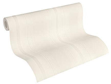 A.S. Création Vliestapete Hermitage 10 Tapete klassisch neo-barock 10,05 m x 0,53 m beige creme metallic Made in Germany 330852 33085-2