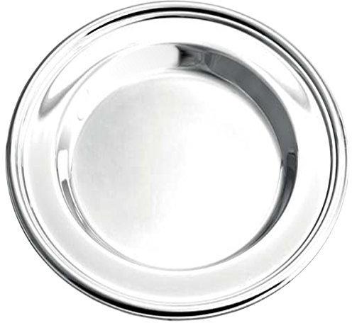 SILBERKANNE Gläserteller Glasuntersetzer Classic D 11 cm Premium Silber Plated edel versilbert in Top Verarbeitung