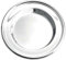 SILBERKANNE Gläserteller Glasuntersetzer Classic D 11 cm Premium Silber Plated edel versilbert in Top Verarbeitung