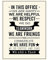 Inspirierende Zitate in diesem Büro We Are A Team Poster Drucke Wandkunst Dekor Motivierendes Motto Teamwork We Are Helhelpful We Respect We Are Friends We Are Helhelpful We Have Fun (20 x 40 cm)