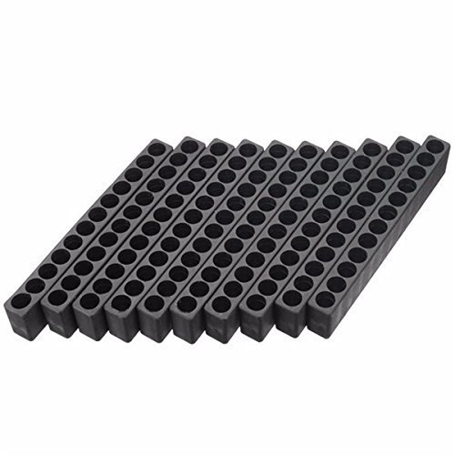 EsportsMJJ 10Pcs 12 Trous Tige Hexagonale Tournevis Porte-Embout en Plastique Étui De Rangement Tête De Tournevis