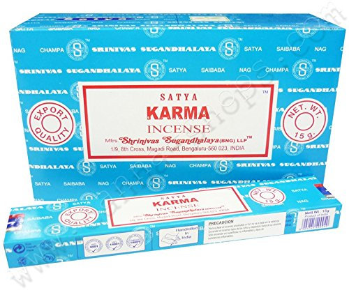 Nag Champa Räucherwerk Satya Karma - x12