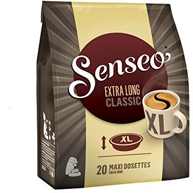 Senséo Dosettes café extra long - Les 20 dosettes, 250g