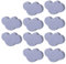 Poxl Kinderzimmer Möbelknopf Set, 10Pcs Kinder Möbelgriff Wolke Form Möbelknopf Knauf Schrankgriffe für Schränke Schubladen