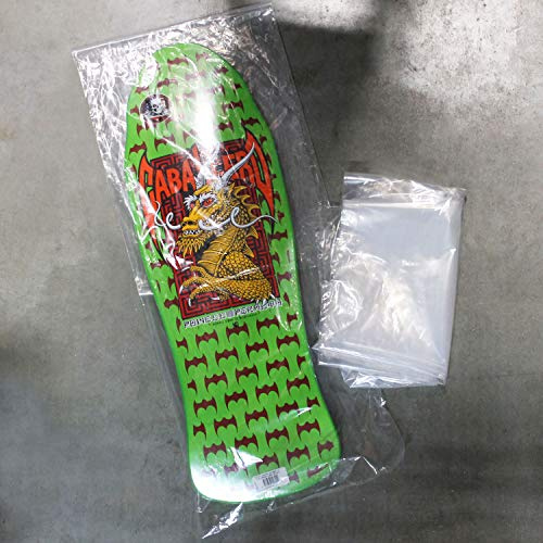 TGM Skateboards Skateboard Deck Storage Bags Old School Collectors 12 x 36 Poly Bag Sheet Lot (25)