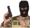 FIESTAS GUIRCA | Pistolet Jouet Noir (23 cm) - Accessoire pour Costume de Policier, Militaire ou Voleur - Idéal pour Halloween, Carnaval et Fêtes Déguisées - pour Enfants et Adultes - Noir