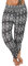 Xniral Damen Pumphose Haremshose Blumenmuster Lange Hose Elastische Taille Yogahose Weiche Jogginghose Elastisch Lange Hose(Wei?M)