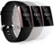 Dirrelo 3 Pack Armbänder Kompatibel mit Fitbit Charge 3/Fitbit Charge 4/Charge 3 SE Armband für Damen und Herren, Sport Verstellbares Ersatzarmband Silikon Uhrenarmband, Schwarz+Weiß+Grau S