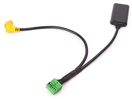Bluetooth Adapter Kabellos CD Stereo AUX Musik Interface Kabel Kompatibel mit Aux Q5 A6 A4 Q7 A5 S5 mit MMI 3G AMI System