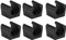 Keenso 6 Stück Billard Queue Ortungsclip, Kunststoff Billard Pool Einzelhalter Mini Rod Organizer Träger Zubehör