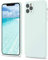 Liquido Silicone Custodia Compatibile con iPhone 6s plus, Cover per iPhone 6s plus Silicone Liquido, Protezione Completa del Corpo con Fodera in Microfibra, Blu Mare