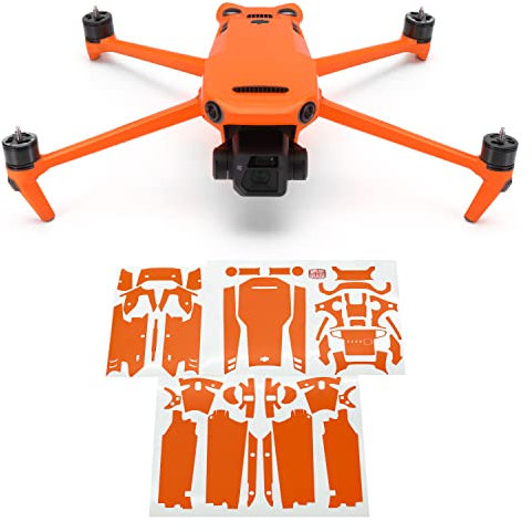 WRAPGRADE Skin Kompatibel mit Mavic 3 / Mavic 3 Classic (NEON ORANGE)