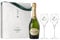Perrier-Jouët Grand Brut Champagne, 75 cl with 2 flutes