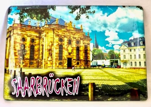 Saarbrücken Magnet Deutschland Germany Saarbrücken Kühlschrankmagnet Souvenir Reiseandenken Fridge Magnet