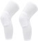 RiToEasysports Rodillera, 2 Piezas Rodillera Unisex Alargada Panal Anticolisión Compresión Rodillera para Baloncesto (Blanco)