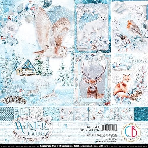 Scrapbook-Papier Winter Journey