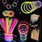 Barras Luminosas - Barras Florescentes Fiesta para Niños Adultos 100 Pulseras Luminosas para Boda Neon Cumpleaños Party Decoracion Juego Regalos Fiesta Nochevieja Navidad (A)
